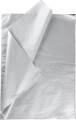 Silkepapir 5 Ark 50 X 70 Cm - 18 G - Sølv - Haza