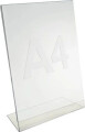 Skilteholder A4 - Klar Plast
