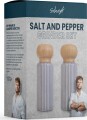 Sobczyk - Salt- Og Peber Sæt - Grå - Keramisk Kværnværk