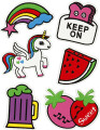 Klistermærker - Keep On - Soft Stickers