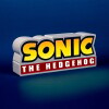 Sonic The Hedgehog Logo Lampe - 23 Cm