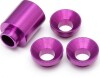 Spacer Set For Clutch Bell Holder Purple - Hp87459 - Hpi Racing