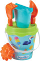 Ecoiffier Spandsæt - Ferie - 17 Cm - 4 Dele