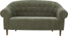 Creative Collection - Spencer Sofa - Grøn - Polyester - 2 Personer