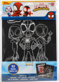 Spidey Scratch Art Posters