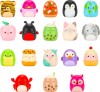Squishalongs - 2 5 Cm Clip-A-Long 3-Pak S3 - Flere Varianter I Cdu