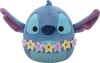 Squishmallows - 20 Cm Plush Disney Stitch - Stitch Wearing Lei