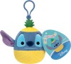 Squishmallows 9 Cm Disney Clip On - Pineapple Stitch