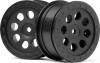 St-8 Wheel Black 0Mm Offset2Pcs - Hp103039 - Hpi Racing