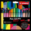 Stabilo - Pen 68 Max Arty 12 Stk