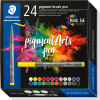 Staedtler - Brush Pen Pigment 24 Stk