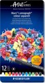 Staedtler - Mars Lumograph Colour Aquarell - 12 Farveblyanter