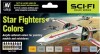 Vallejo - Model Air Maling Sæt - Star Fighters Colors - 8X17 Ml - 71612