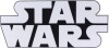 Star Wars - Logo Lampe Med 2 Lysindstillinger - 28 Cm