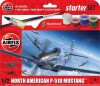 Starter Set North American P-51D Mustang 1 72 - A55013 - Airfix
