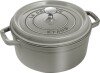 Staub - Cocotte - Grafitgrå - 26 Cm