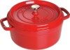 Staub - Cocotte - Kirsebærrød - 24 Cm