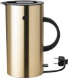 Stelton - Em77 Elkedel - 1 5 L - Børstet Messing