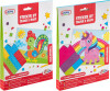 Sticker By Colour Og Shape 12 Ark Assorterede