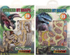 Stickers Dino By Shape 3D 2 Assorterede