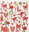 Stickers - Julemand I Hopla - Ark 15X16 5 Cm - 1 Ark