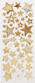 Stjerne Klistermærker - Guld