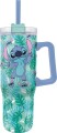 Stitch - Aloha Xl Termokop Med Sugerør Til Børn - 940 Ml