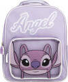 Lilo Stitch - Angel - Skoletaske - 30X24 5X11 Cm