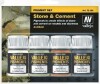 Vallejo - Pigments Sæt - Stone Cement - 4X35 Ml