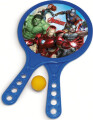 Strandtennis Med 2 Bat Og 1 Bold - Avengers - Assorteret