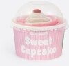 Strømper - Strawberry Cupcake - Lyserød - One Size