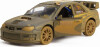 Subaru Impreza Wrc Rally Med Pull Back - Diecast Metal