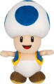 Super Mario Bamse - Toad Blue - Blå - 20 Cm