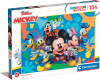 Disney Puslespil - Mickey Og Venner - Super Color - Clementoni - 104