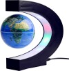 Svævende Globus Med Lys - C-Form - Mikamax