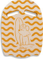 Swim Essentials - Svømmebræt 39 Cm - Orange Surfer