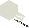 Tamiya - Lacquer Paint - Lp-63 Titanium Silver Metallic Gloss - 82163