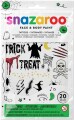 Tatoveringer Halloween Spooky 20Stk Ass - 1198316 - Snazaroo