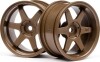 Te37 Wheel 26Mm Bronze 0Mm Offset - Hp3838 - Hpi Racing