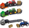 Teamsterz - Country Life - Traktor Transporter Legetøj - Overraskelse