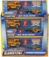 Teamsterz - Street Machines - Big Builders - Gravemaskiner Legetøj Sæt -