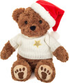 Teddy Hermann - Julebamse Med Sweater 30 Cm