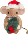Teddy Hermann - Julemus Med Kristtjørn 11 Cm