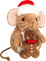 Teddy Hermann - Julemus Med Peberkagemand 11 Cm