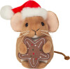 Teddy Hermann - Julemus Med Småkage 11 Cm