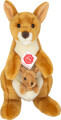 Teddy Hermann - Kænguru Med Baby 30 Cm