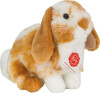 Teddy Hermann - Siddende Kanin Hvid-Brun 20 Cm