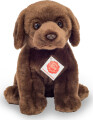 Teddy Hermann - Siddende Labrador Brun 25 Cm
