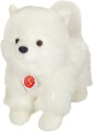 Teddy Hermann - Stående Pomeranian Hvid 35 Cm
