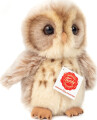 Teddy Hermann - Ugle Lysebrun 16 Cm